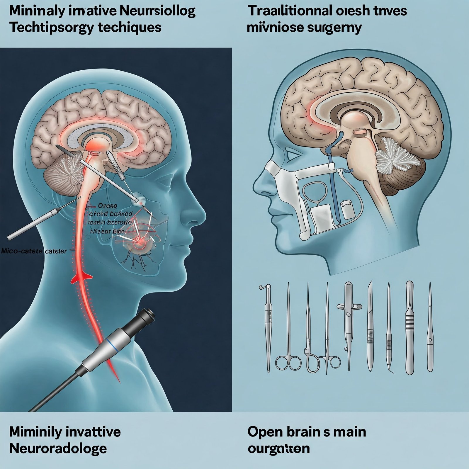 Neuroradiocirugia vs. Cirugía Abierta