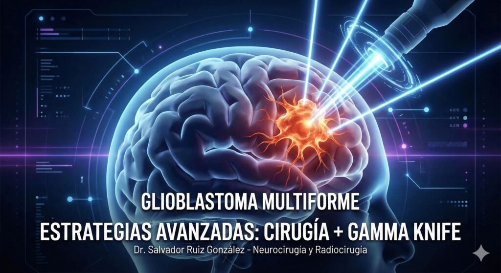 Glioblastoma multiforme y tratamiento avanzado con neurocirugía, radioterapia y Gamma Knife