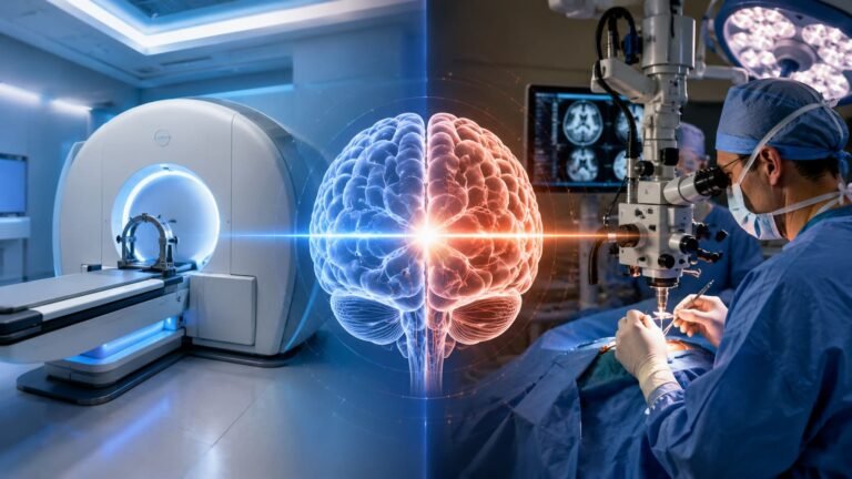 Gamma Knife vs cirugía tradicional para el tratamiento de lesiones cerebrales en Médica Sur CDMX