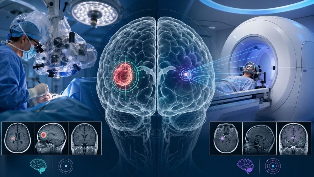 Tumor cerebral operable o no operable y Gamma Knife para tumor cerebral